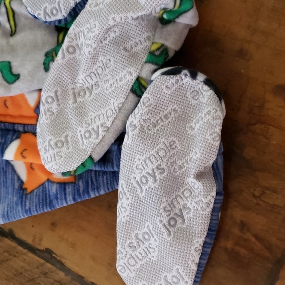 CARTER'S 3T BOYS 1-PIECE FLEECE FOOTIES - Picture 2 of 4